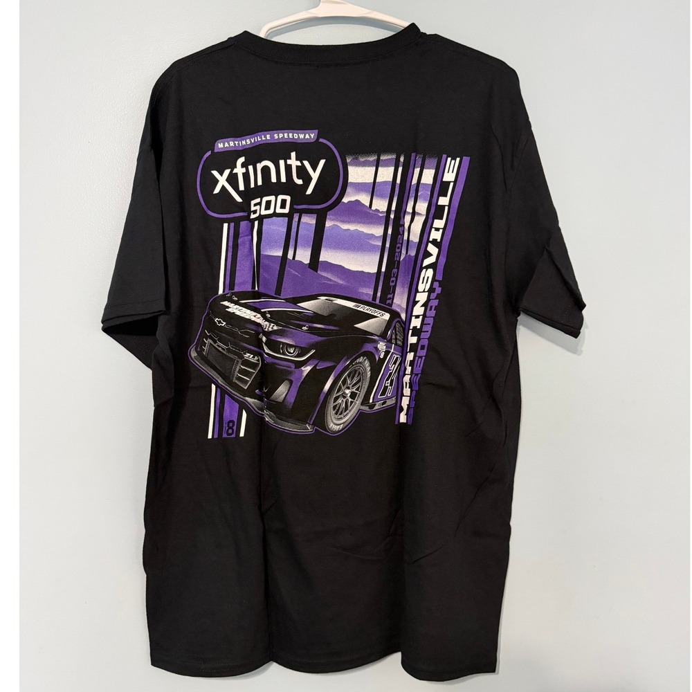 NASCAR Men's L Martinsville Speedway Xfinity 500 Ghost Car‎ T-Shirt 0897